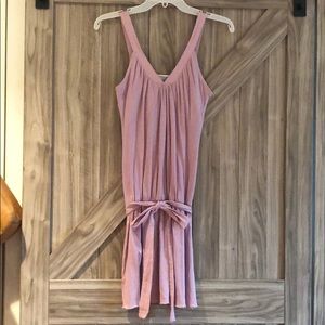 Lavender cotton dress tank dress